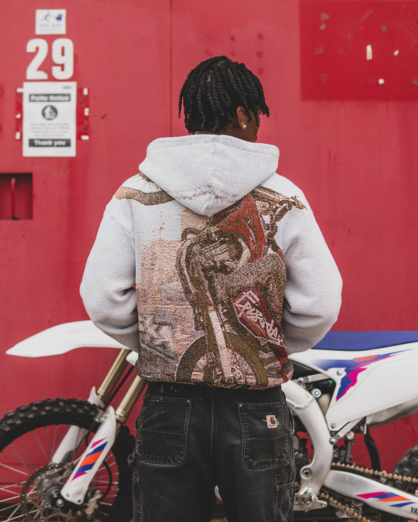 WHEEL UP Zip-Up Hoodie